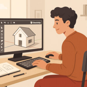 Sketchup بارندر VRay