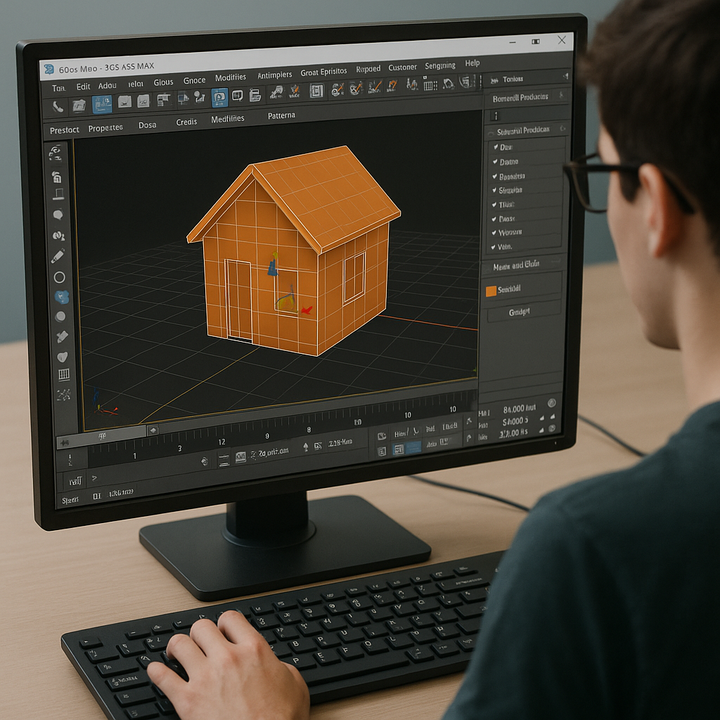 طراحی معماری با 3D.S Max