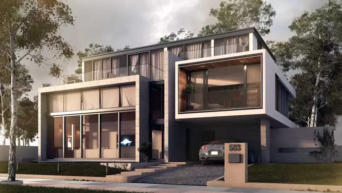 طراحی معماری با 3D.S Max