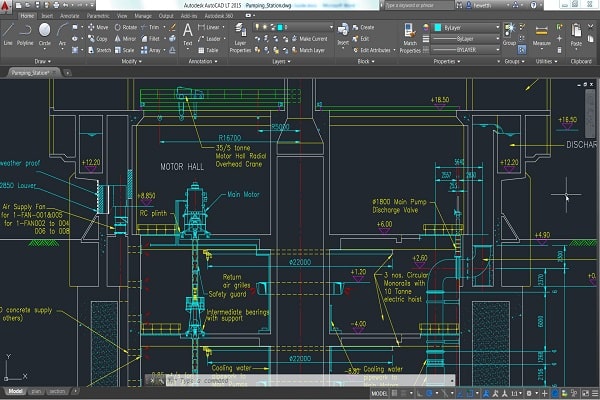 دوره نقشه کشی با Autocad