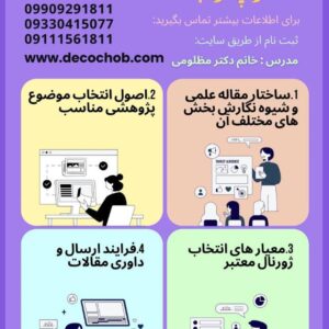 کارگاه مقاله نویسی ISI