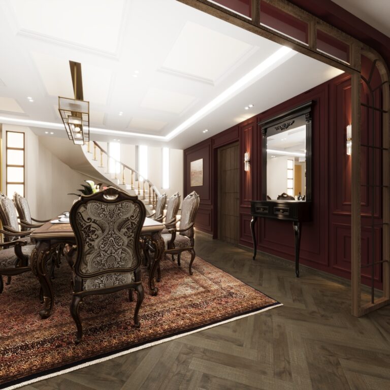 معماری داخلی ویلایی