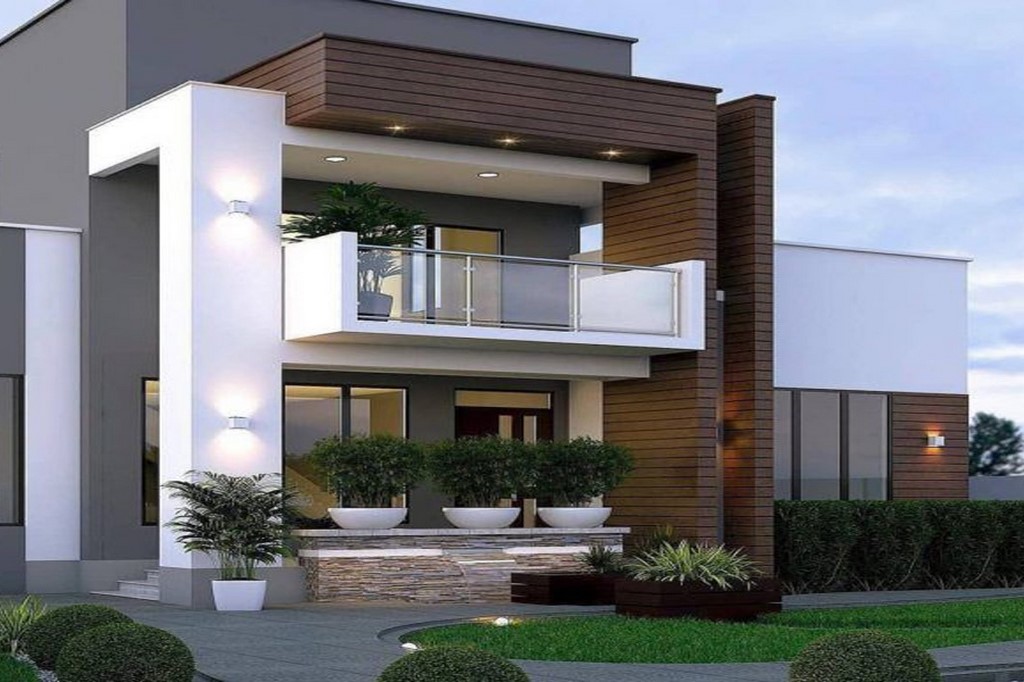 طراحی نمای ویلا