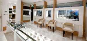 دکوراسیون مدرن برای فروشگاه‌ های طلا و جواهر