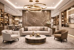 طراحی فروشگاه‌ های لوکس با سبک مدرن